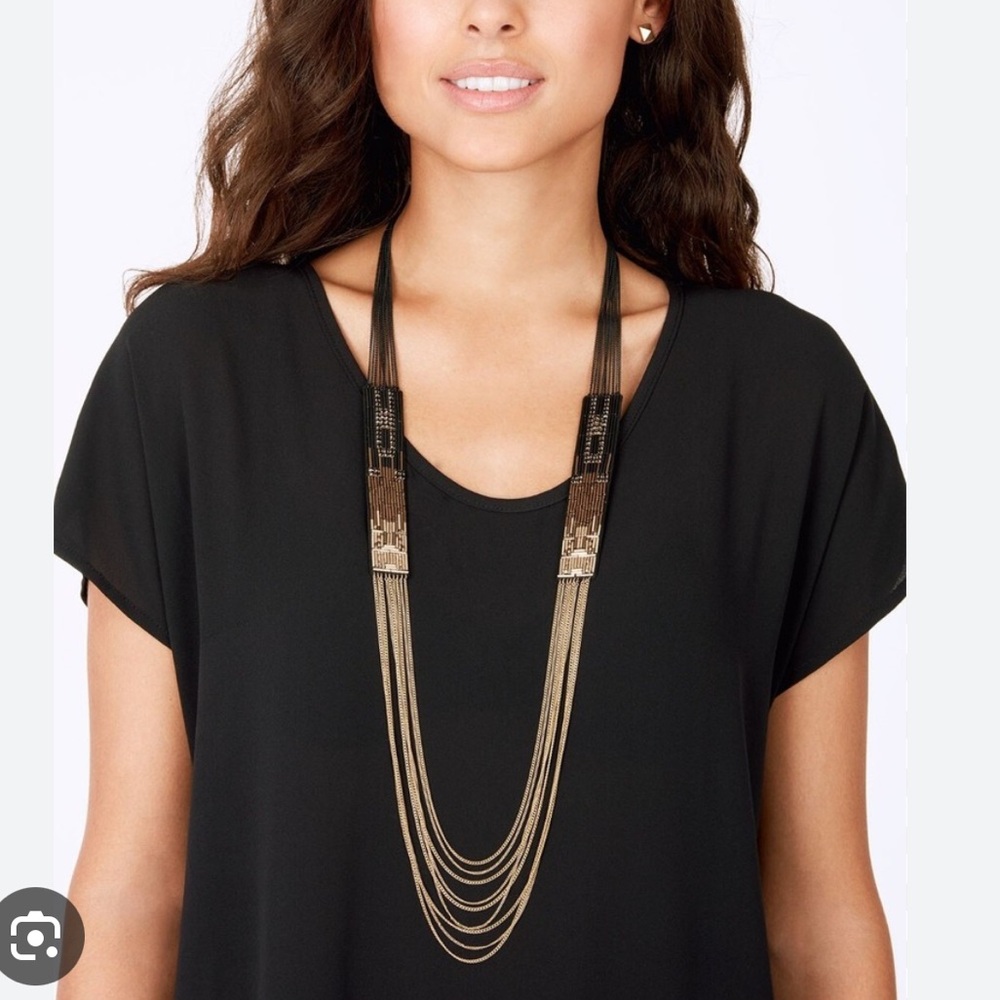 Stella & Dot- Jasper Ombre Necklace